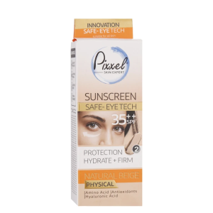 ضد آفتاب دورچشم پیکسل با spf35 - بژ طبیعی